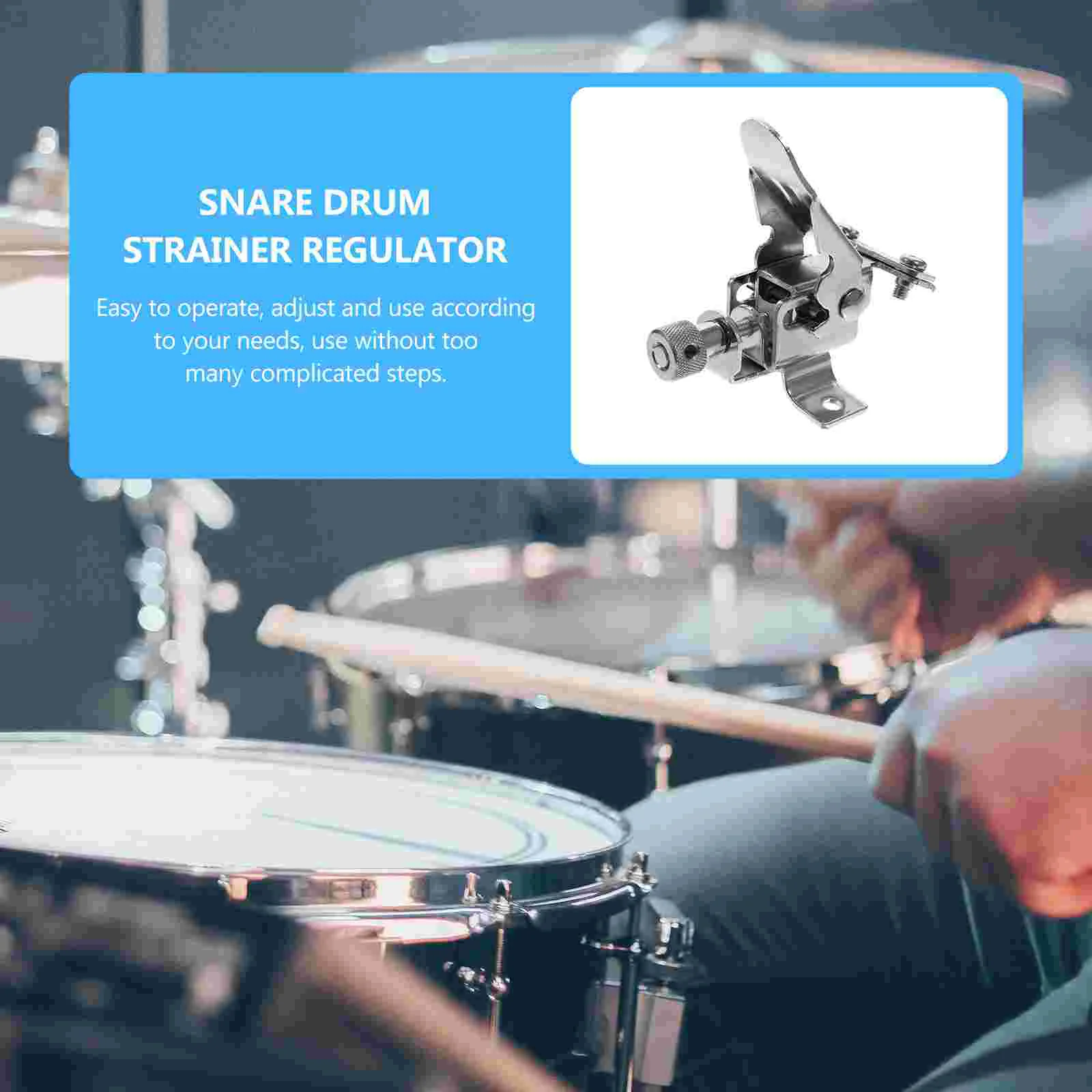 Durable Snare Drum Regulator Sturdy Snare Drum Strainer Jazz Set Parts Mellophone Accessories Wire Regulator Easy