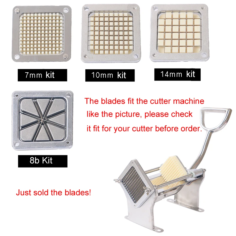 Replacement Part for Manual Potato Cutter Shredder French Fries Slicer Potato Chips Maker Meat Chopper Cutting Machine vegetable slicer french fry cutter