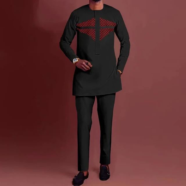 Tosin Long Sleeve Dashiki Outfit