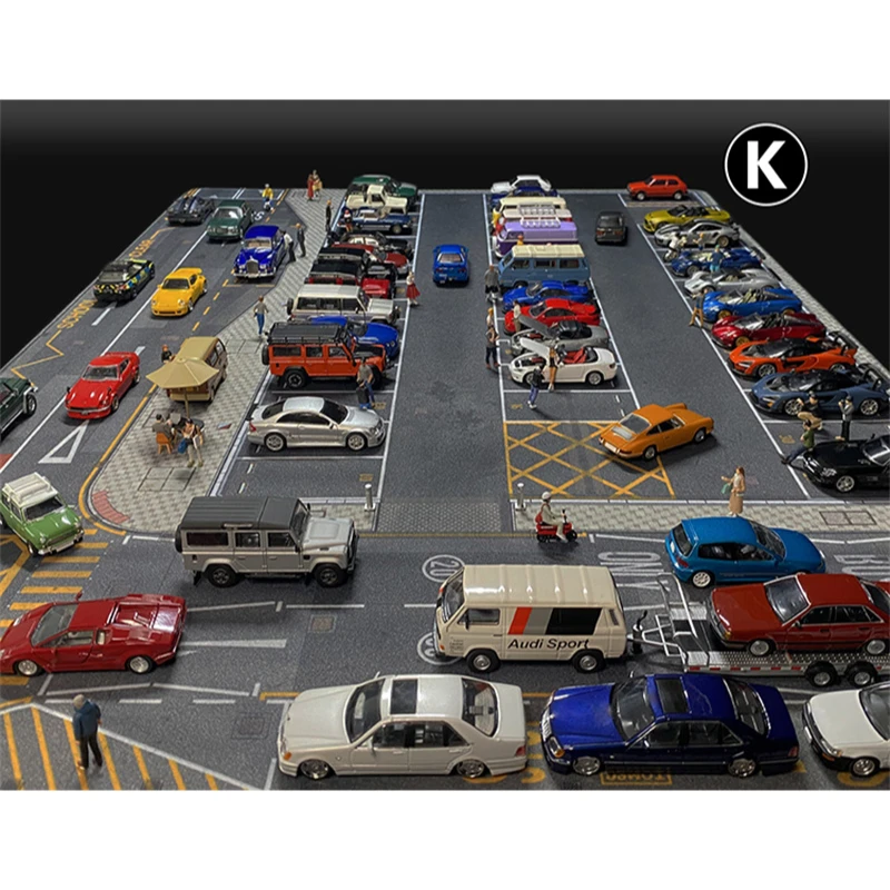 

Автомобильный коврик в масштабе 1:64, 80x55 см