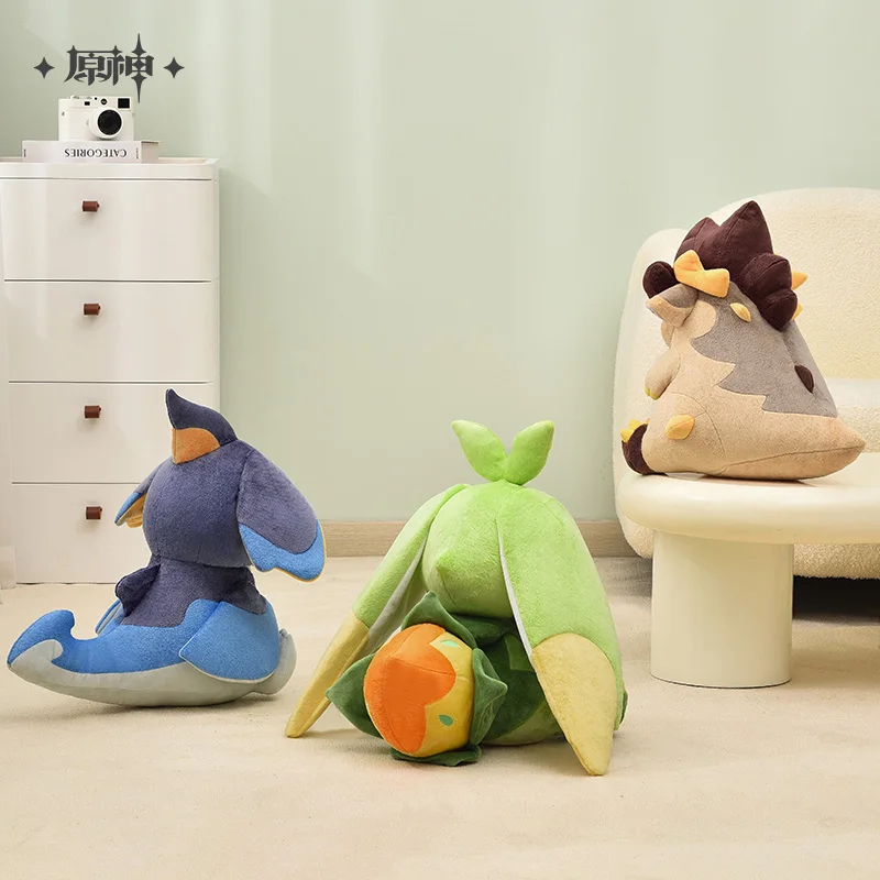 Genshin Impact Natlan Young Dragon Tepetlisauri Koholasaurs Yumkasaur Plush Stuffed Toy Pillows Room Decor Birthday Gifts plush toy,plush doll