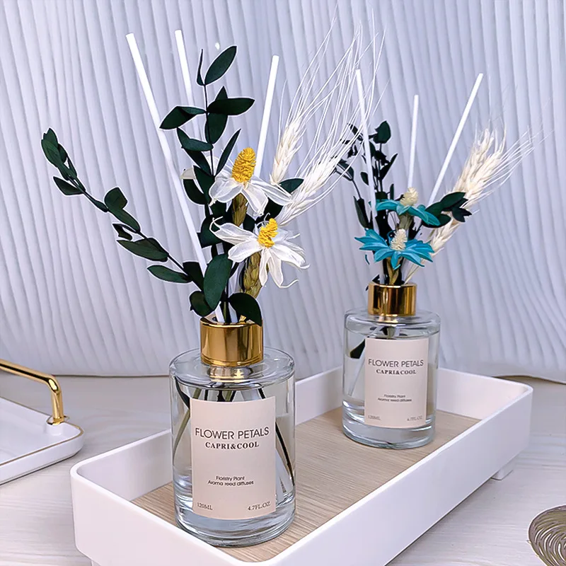 

3 Bottles Long Lasting Reed Diffuser Fragrance Aroma Air Freshener 360ML Reed Diffuser For Bathroom Office Home Party Decoration