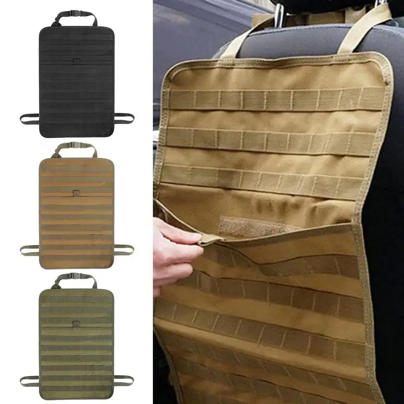 

Car Seat Back Organizer Multifunctional Nylon Car Back Storage Bag Car Backseat Organizer Multipurpose Hangable Bag For Cell