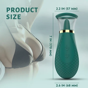G Spot Clit Vibrators Clitoral Massager Toys For Sex Nipple Suckers Licking Clitoris Sucker Vibrator Stimulation Adult Toys 5