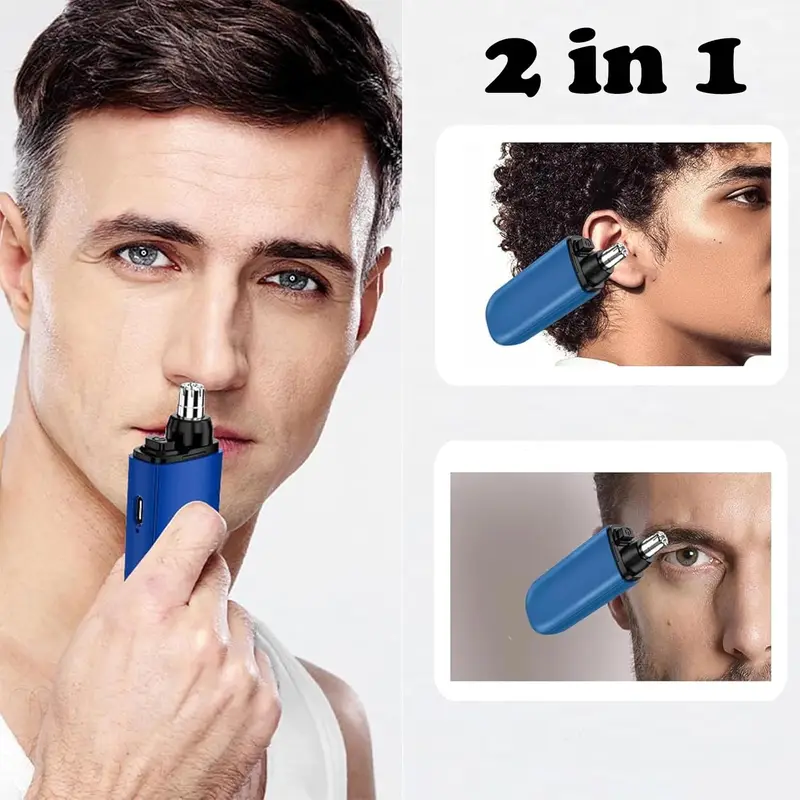 Suitable , USB charging nose and ear hair trimmer portable electric clipper,...