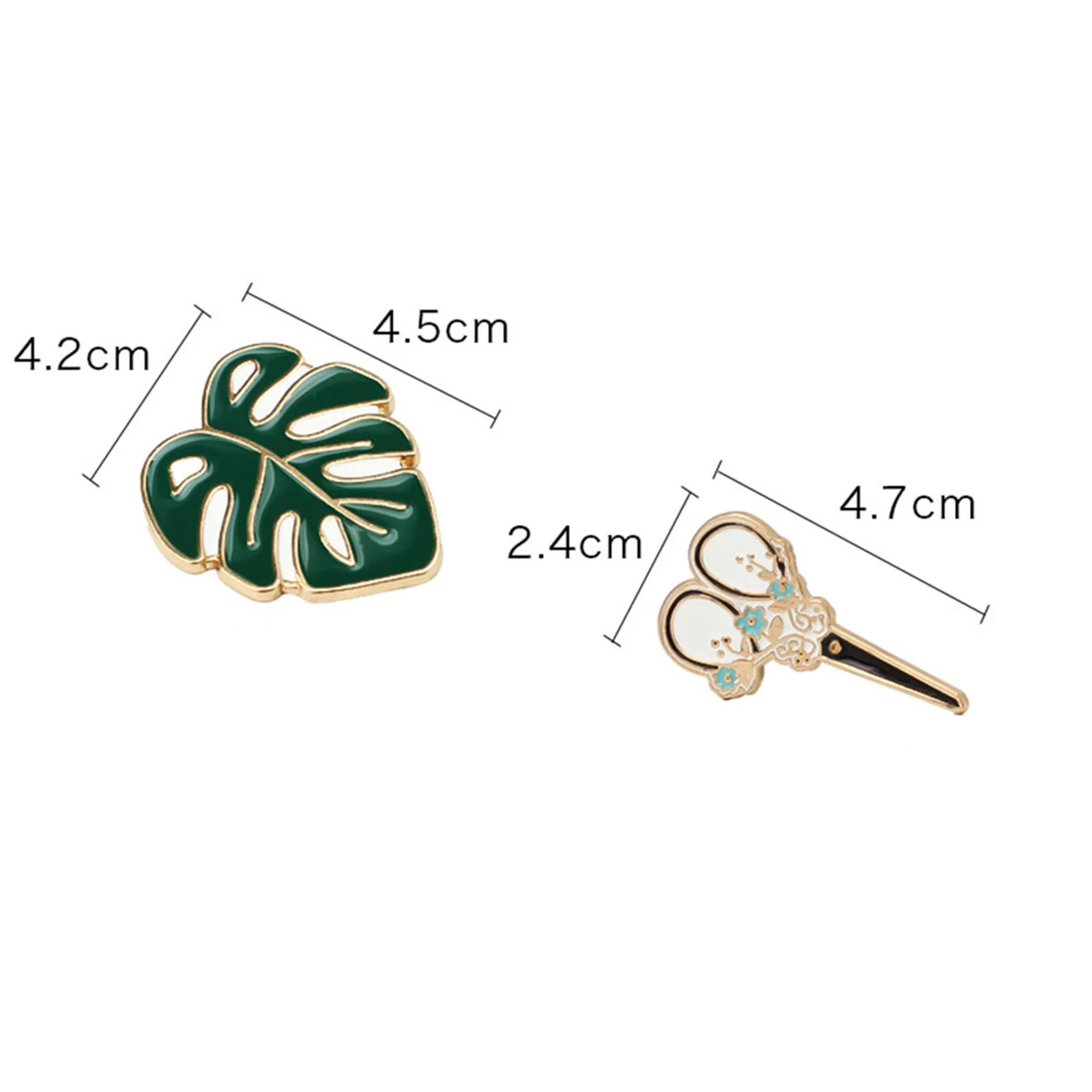 Magnetic Needle Keeper Holder, Needle Minder, Folha Forma, Knitting Case, Bordados, Needlework Acessórios, 1Pc