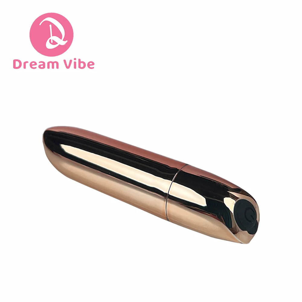 Rose Golden Powerful Bullet Vibrator Mini Sex Toy Female 19 Vibrations Penetration Stimulation Discreet Clit Spot Vibe Love Egg