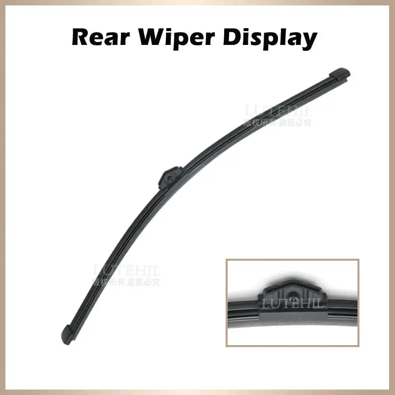 Wiper 14" Rear Wiper Blade & Arm Set Kit For VW Touareg 2011 2012 2013 2014 2015 2016 2017 Windshield Windscreen Rear Window 4