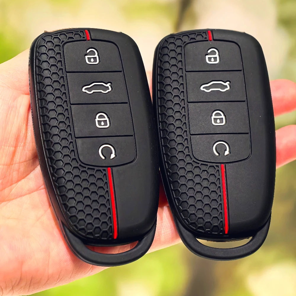 Étui en Silicone pour clé de voiture, housse pour Chery Omoda C5 5 fx 7 Tiggo 8 PLUS 8 Pro 7 Pro Arrizo 5 PLUS 2021 2022 2023, accessoires automobiles