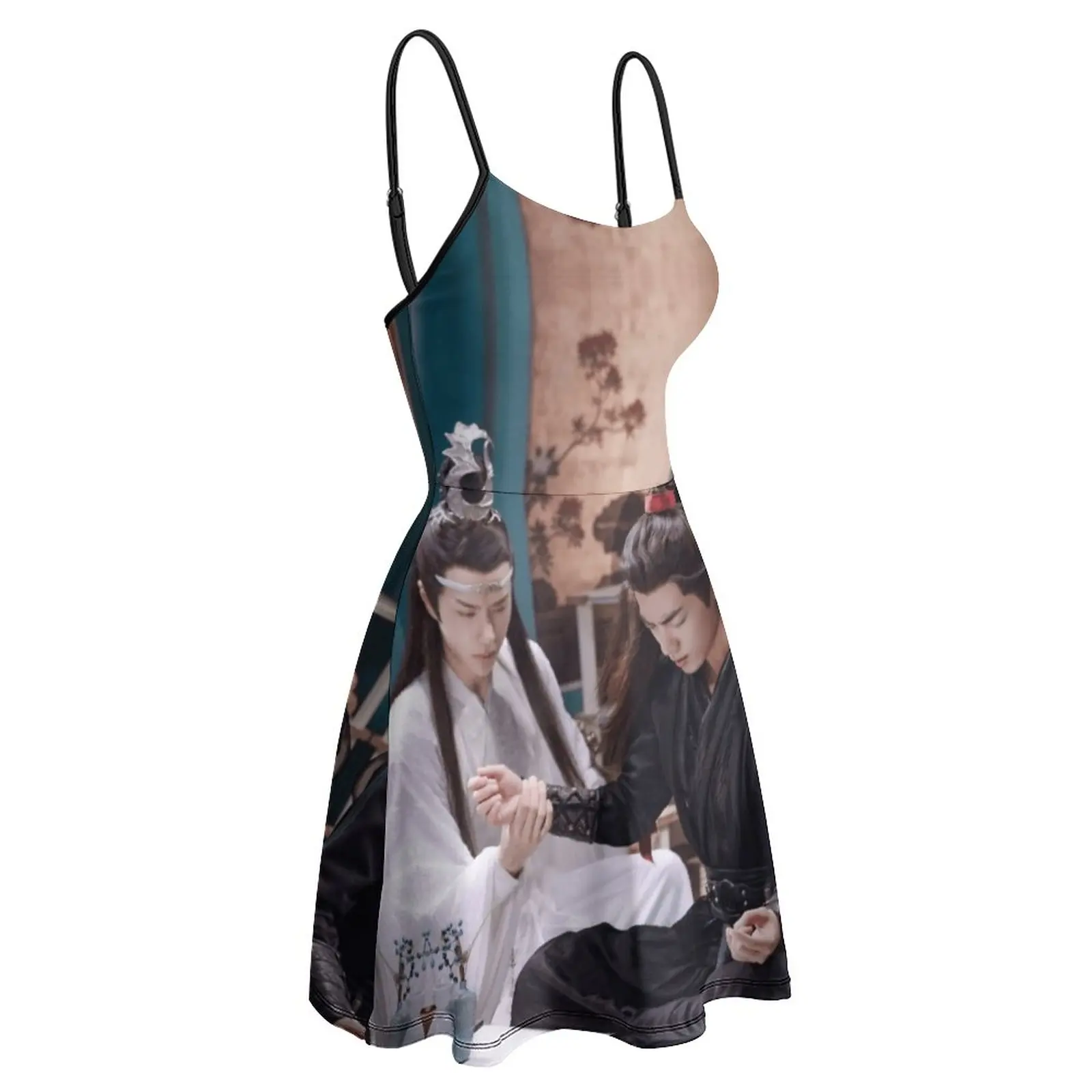 

Женское платье на бретельках The Untamed 4, Забавное платье на бретельках, графическое винтажное экзотическое женское платье для клуба