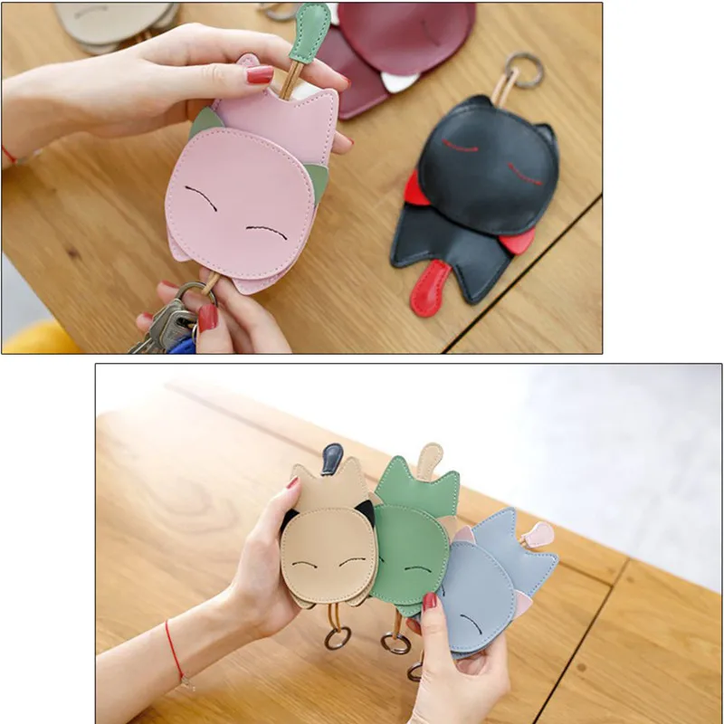 DIY 고양이 가죽 도구 키링 키체인 패턴 몰드, 아크릴 템플릿, 가죽 공예, 1 세트