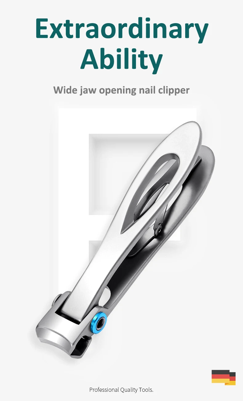 Large Opening Nail Clippers - Manicure & Pedicure Tool