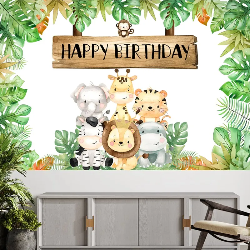 Kit arco ghirlanda di palloncini verdi Jungle Safari Party Baloon Wild One Decorazioni per feste di compleanno Bambini Baby Shower Palloncino in lattice – acquista a prezzi convenienti sul marketplace