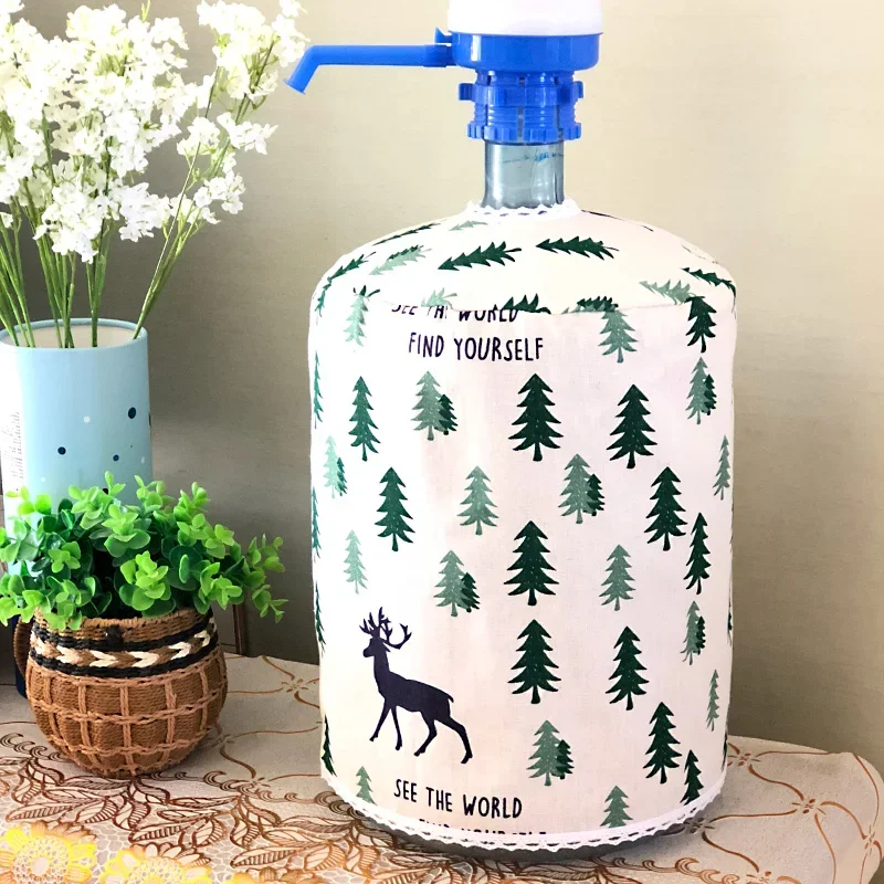 High Stretchy Elastic Barrel Cover Water Dispenser Cover Water Sleeve Household Dustproof Upper Opening Reusable Dust