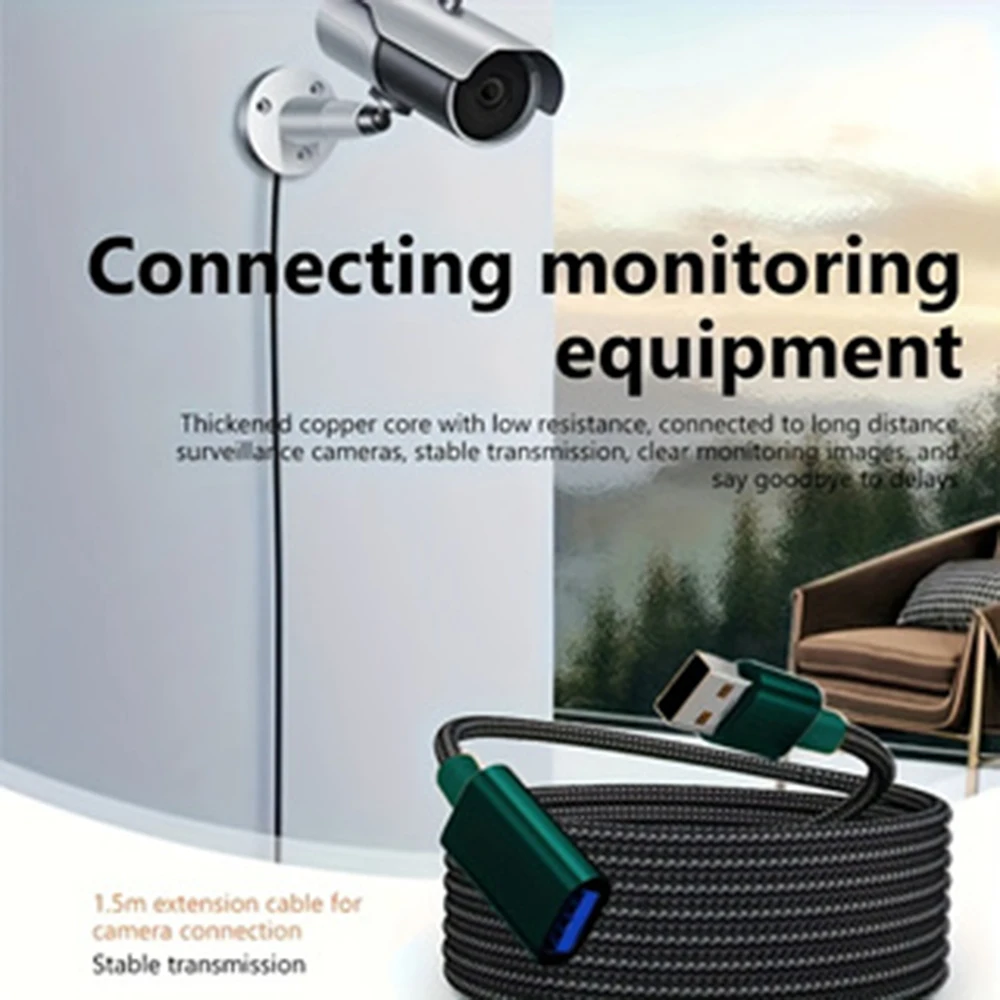 Universal USB Extension Cable for Versatile Device Connectivity