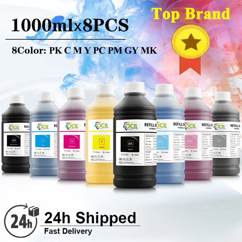 

1000 мл * 8 объемная фотография для Canon Φ для Canon imagePROGRAF Pro 2000 4000 6000s 4000s 6000s 6100 PFI1700