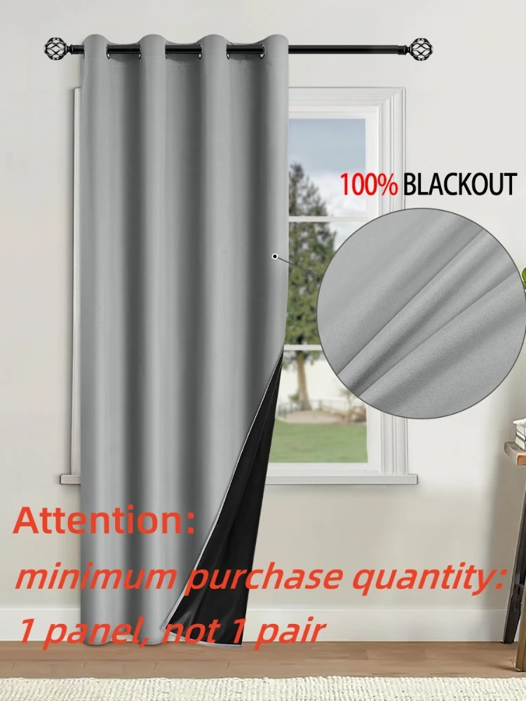 Blackout Curtain with Insulated Lining