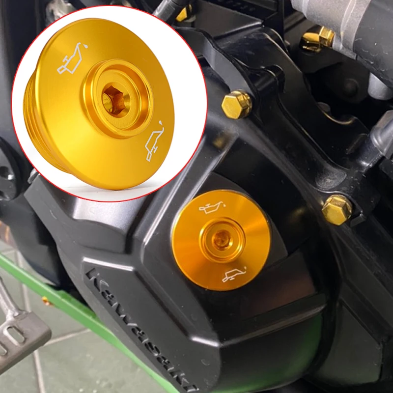 HAONEL Aluminum Oil Filler Cap For Kawasaki Ninja 250R 300 ZX-6R