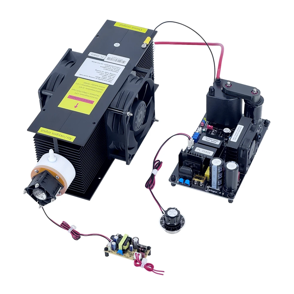 Description Picture 2 of itemHigh-end 40g/h 270w Adjustable Double air Cooling Ozone Generator Kit Ozone Water Sterilizer air Family Sterilizer