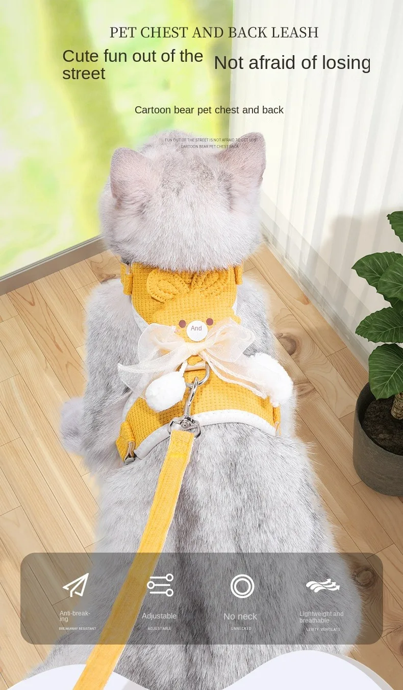 Adjustable Vest For Cats & Small Dog - PeticaDeals