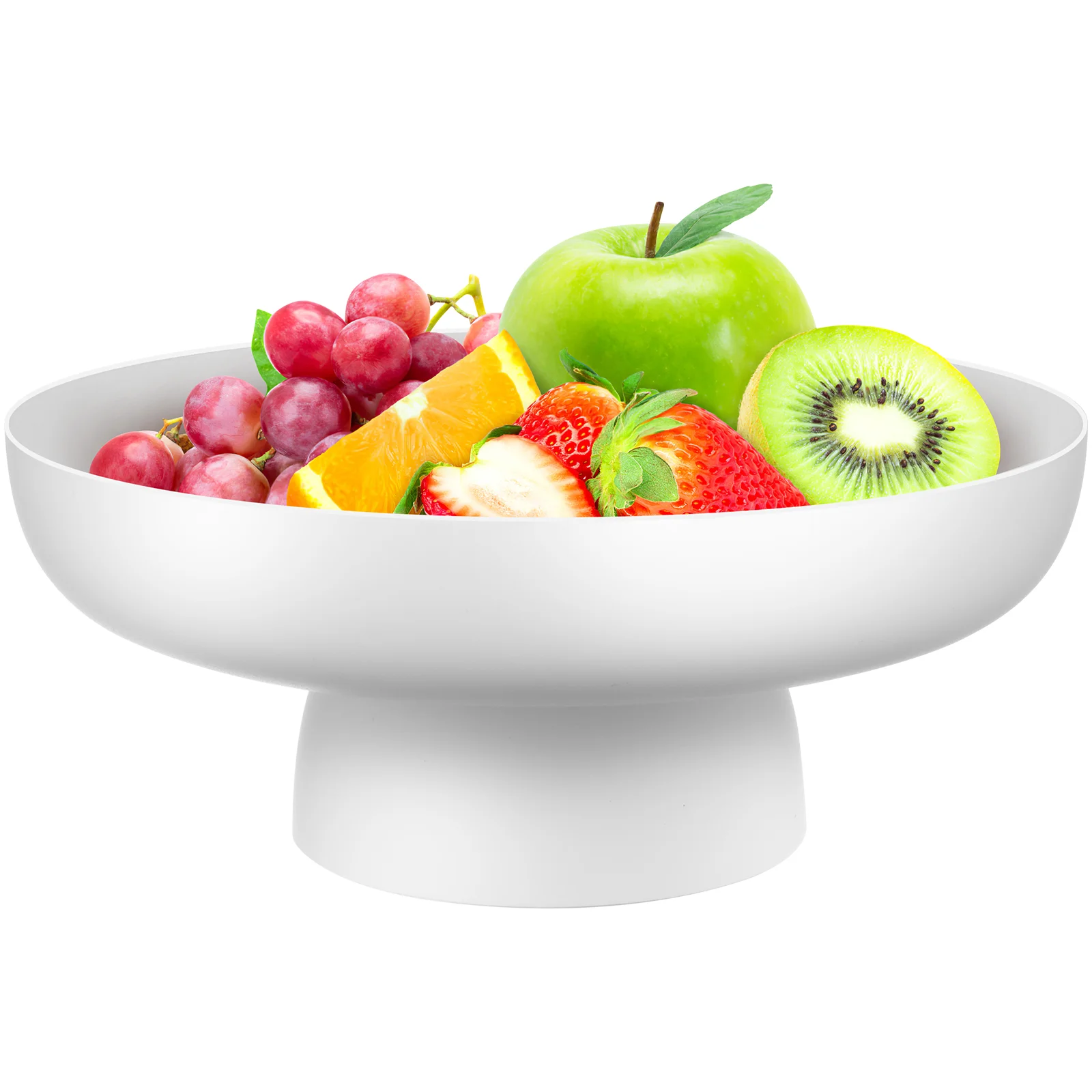 

Fruit Tray Dried Holder Bowl for Kitchen Cake Stand Draining Pp Serving High Base Basket