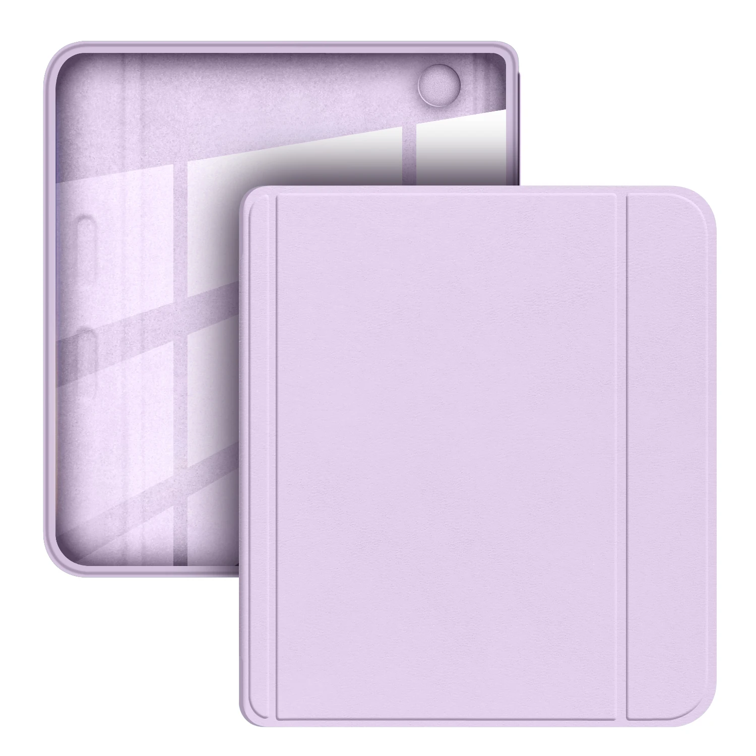 Für Kobo Libra Colour/Libra 2 7 Zoll abnehmbare 2-in-1-Hülle, transparente Acrylrückseite, Wake/Sleep-PU-Lederhülle, Zubehör, E-Book-Hülle – Detail 1