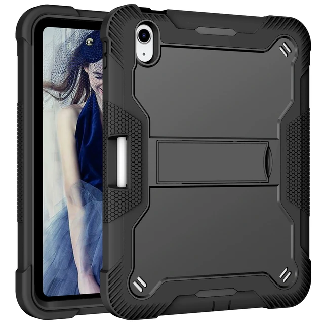 Coque Armor pour iPad Mini 6 avec béquille/dragonne/porte-stylo