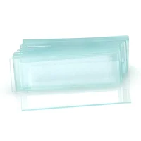 50 pcs/Box Lab Microscope Slides 1mm-1.2mm Thick Glass Slides for Microscope, Clear Glass Ground Edges 1" x 3" Accessories 5