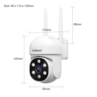 Srihome SH061 Wireless Monitoring Camera PTZ AI 1080P Home Security Camera Night Vision Human Detection Video Surveillance  CCTV 5