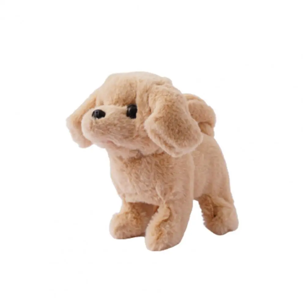 Cat Dog Plush Toy Simulation Bark Walk Tail Wagging Kitten Corgi Bichon Frise Poodle Husky Companion Soothe Toy