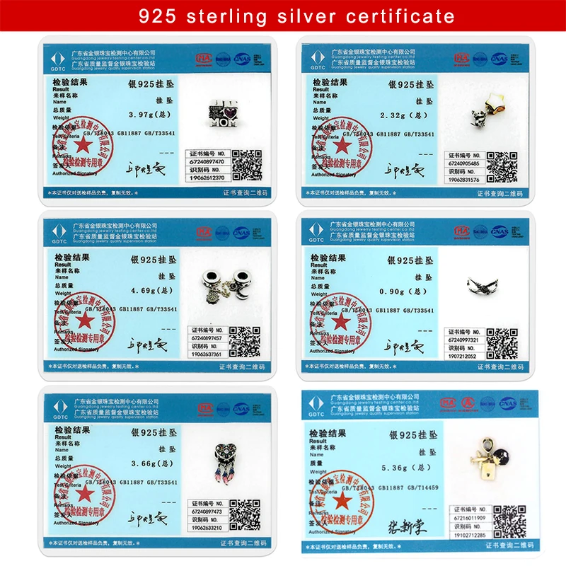 925 Sterling Silver Chameleon Luminous Firefly Butterfly Charm Beads for DIY Jewelry Making Bracelet Gift