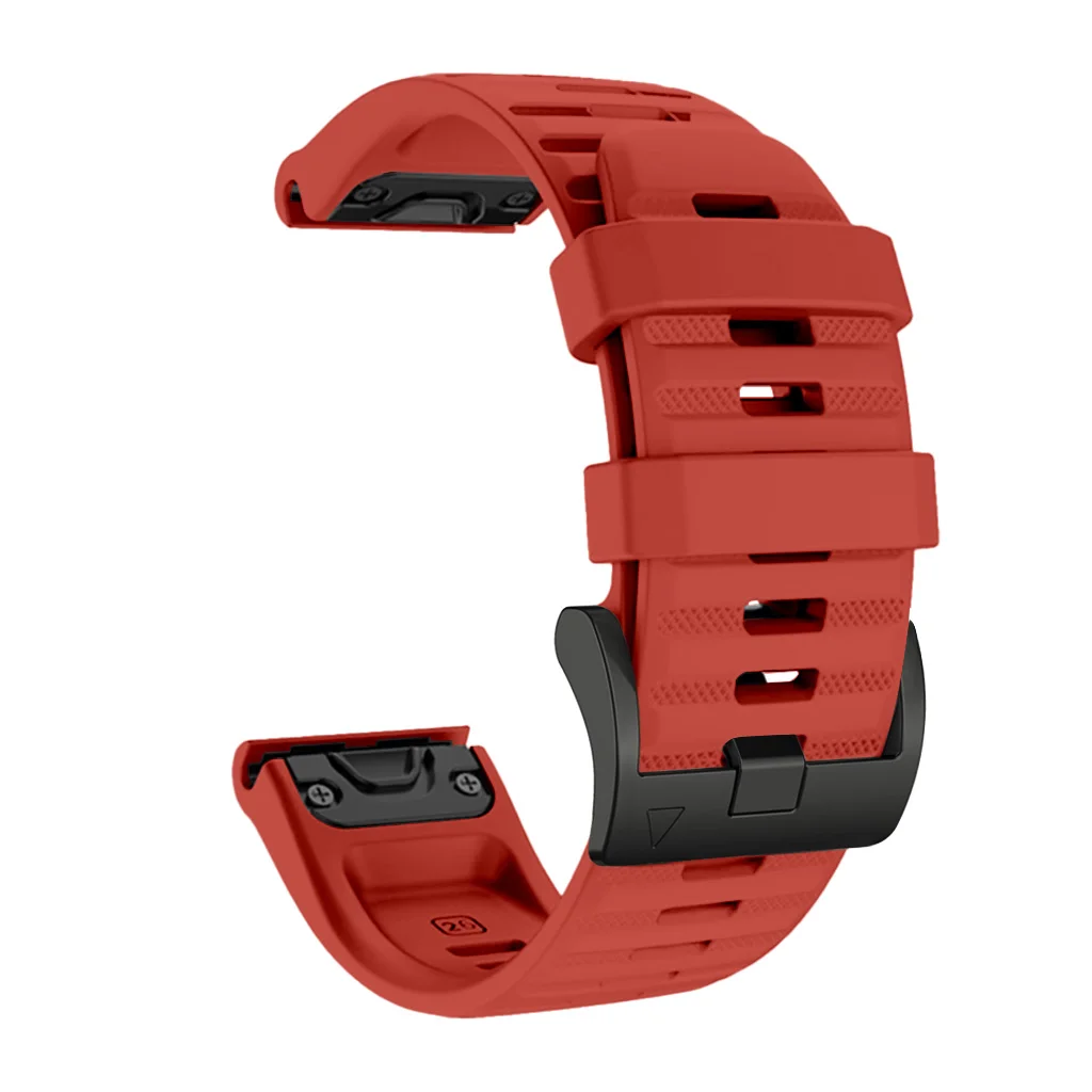 Quickfit Silicone Sports Watch Strap - Enhanced Durability and Comfort