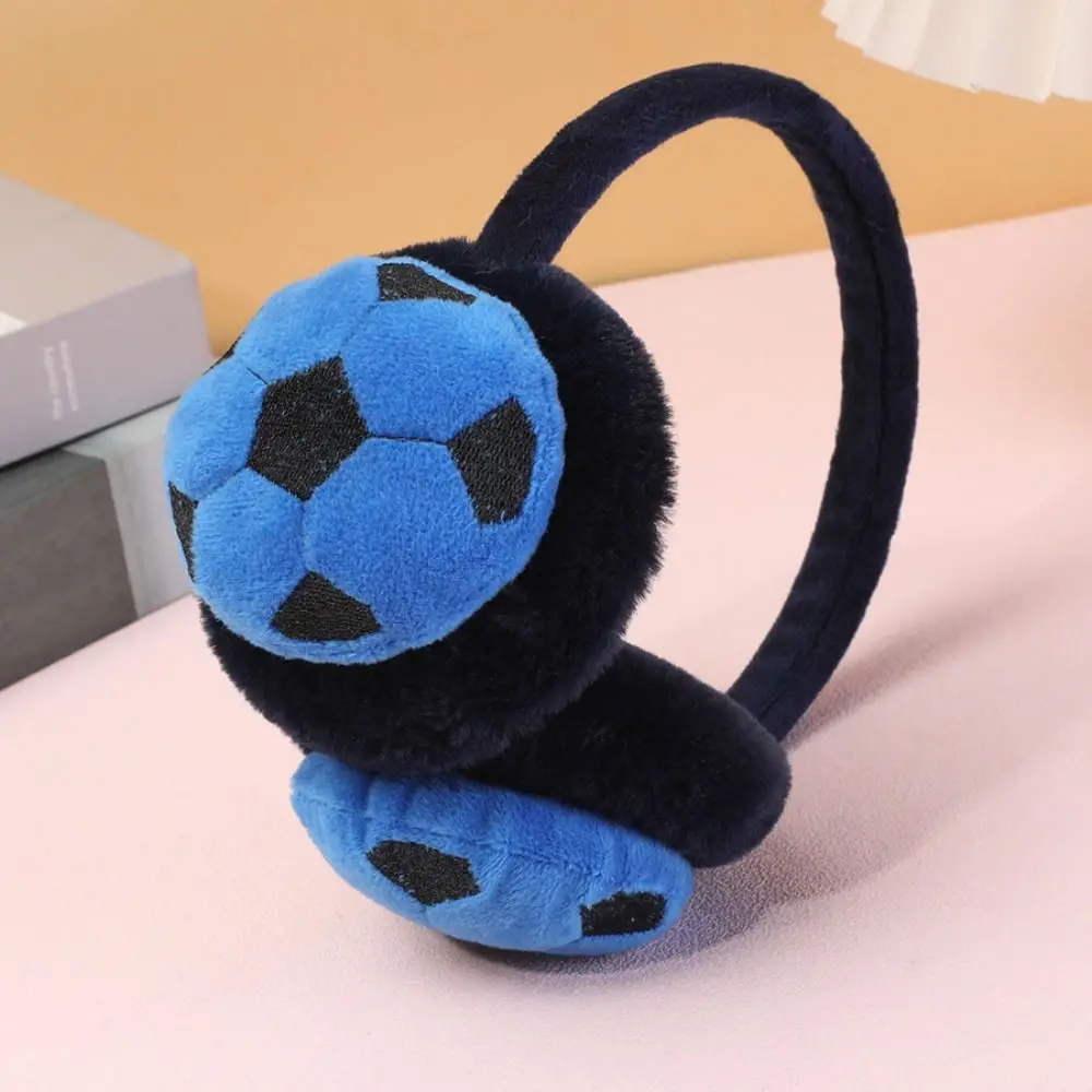 Cute Football Ear Warmer Thickened Anti-Freeze Kids Earmuffs Keep Warm Ear Cover for Children’s Gifts