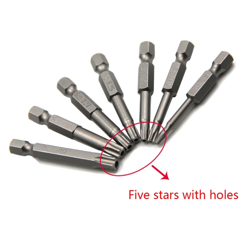Jeu d'embouts Torx - SANAG - 150mm - 8 pièces - Acier S2 - Magnétique