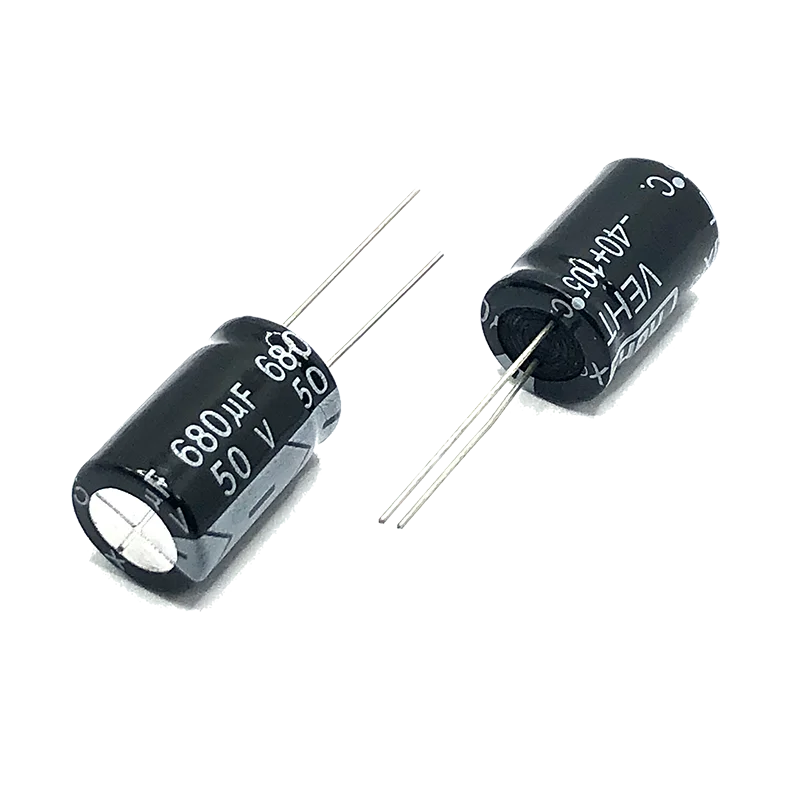 Condensatori Elettrolitici Radiali 10µF 450V 13x21mm DIP – Lotto 10 Pezzi – Nuovi