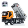 Toys 1/14 6x6 Metal RC Hydraulic Dumper Truck 2-speed Gearbox Lights Sounds Controlled Tipper Car TOUCAN Assembled Model TH23189 2