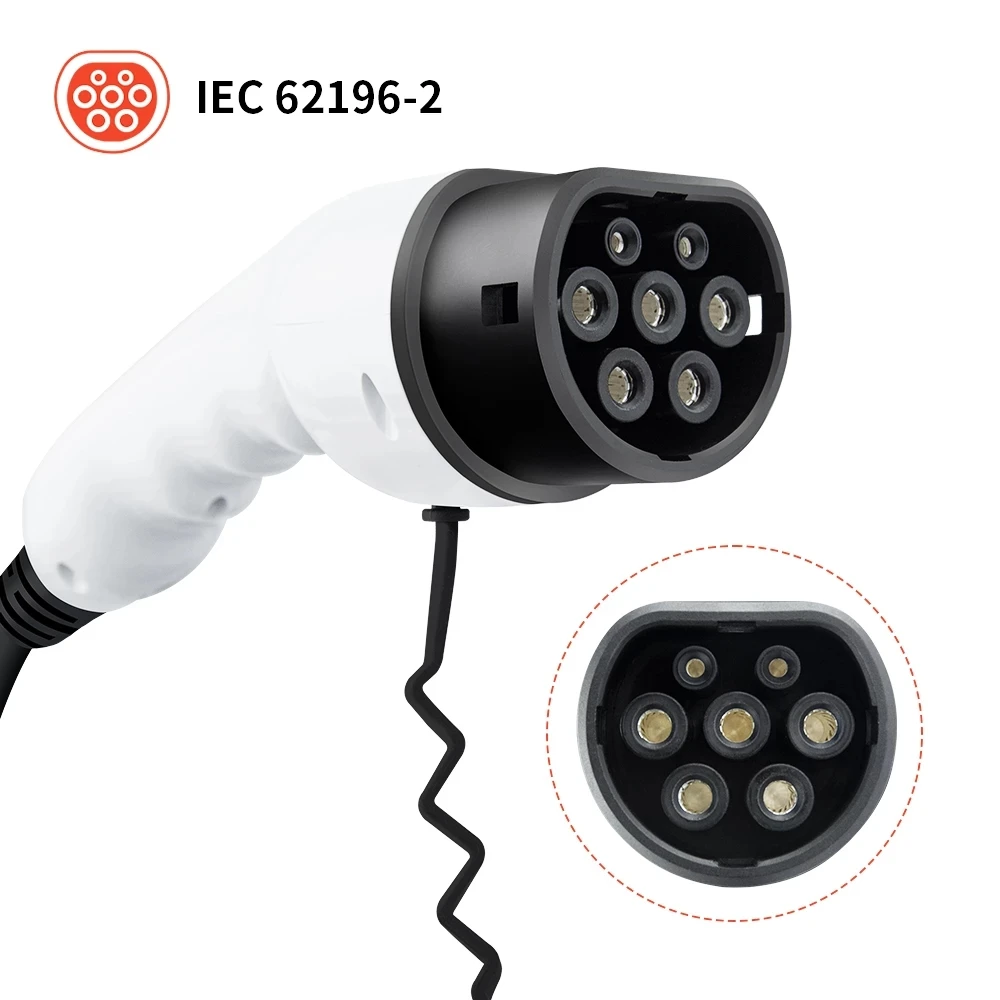 Electric Car Charger EV Charging Cable 16A32A Singlephase Threephase