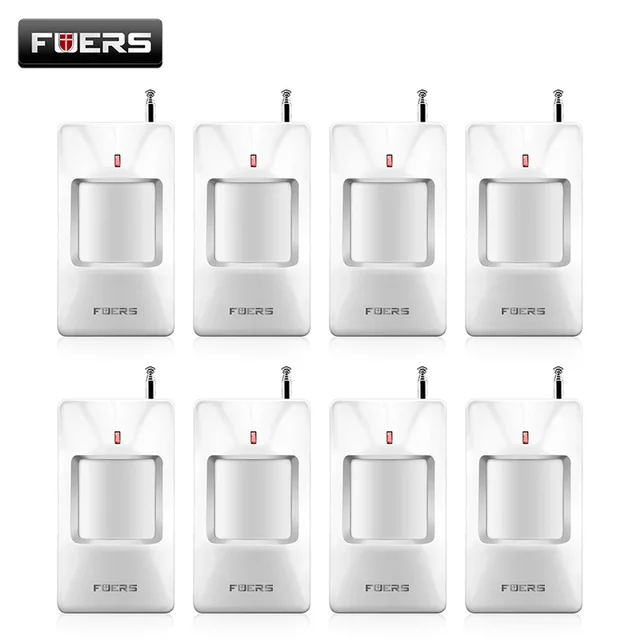 Fuers 433Mhz Wireless Infrared Detector PIR Alarm Sensor GSM/PSTN Security Alarm Sensors Motion Detector For Home Alarm System 1