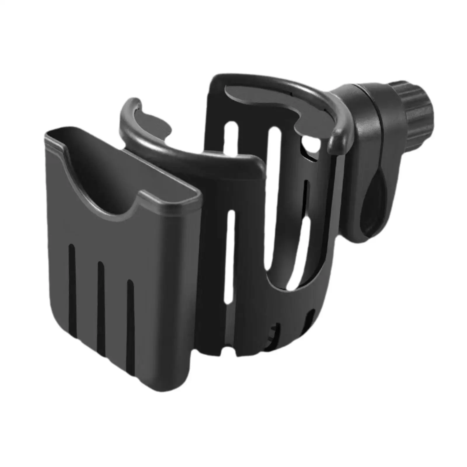 Stroller Cup Holder Adjustable Width Impact Resistant Versatile Bottle Rack Organizer for Bicycle Tricycle Buggy Carriage Coffee