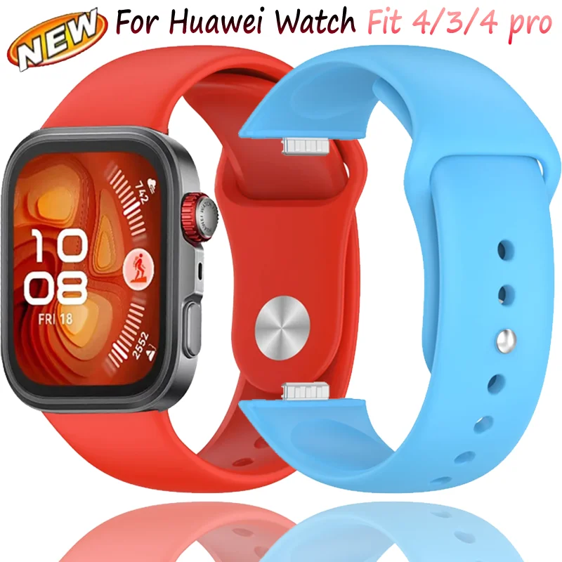 Breathable Silicone Sports Strap - Comfortable Replacement Wristband Accessory