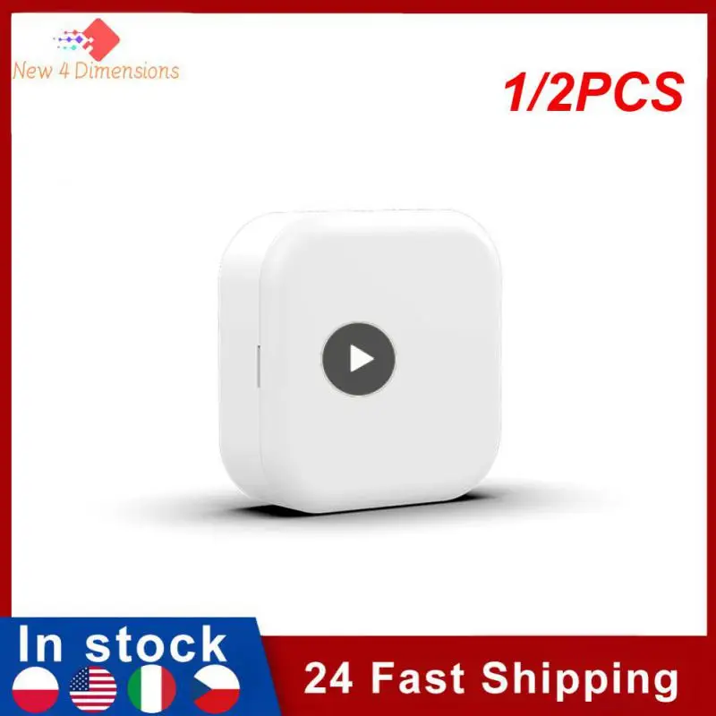

1/2PCS Convenient Installation Smart Switch Energy Efficient Customizable Scenes Modern Wireless Control Scene Control