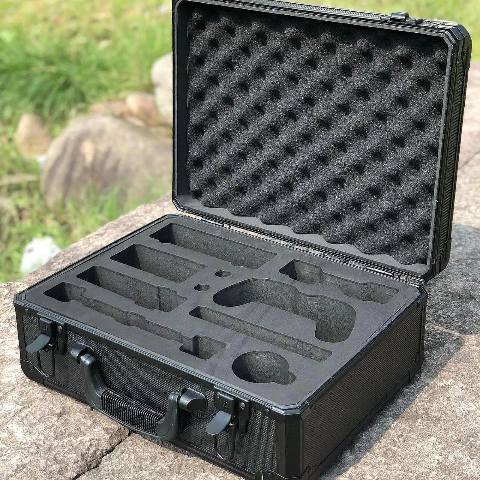 Travel Game Bag Soft Lining Hard Case for Controller Game Accessories Parts