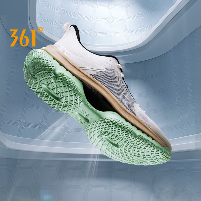 361 Degress Float SE Men's Sports Shoes Wear-Resistant Shock-Absorbing Trendy Breathable Casual Running Male Snakers  672412237