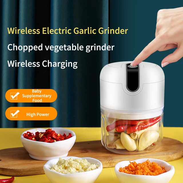 Electric Food Chopper, Vegetable Chopper, Garlic Masher, Kitchen Tools