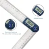 SHAHE Digital Angle Finder Protractor, Angle Finder Ruler with 7inch/200mm,Angle Measuring Tool Goniometer for Woodworking 4