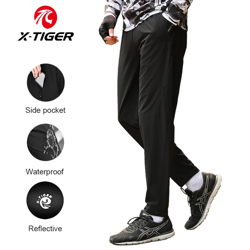 X-TIGER Cycling Pants Waterproof Quick Drying Sports Pants UV Proof Outdoor Hiking Camping Climbing Cycling Trousers