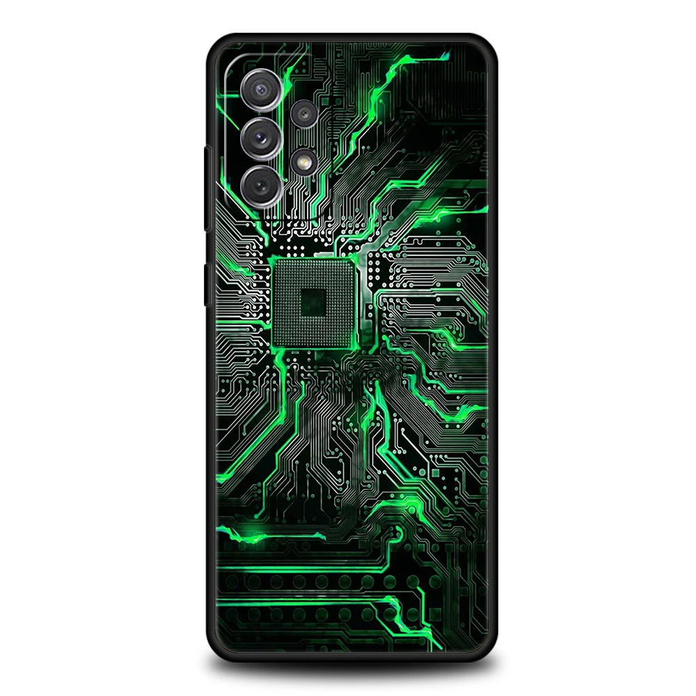 Inside Motherboard Circuit Design TPU Phone Case
