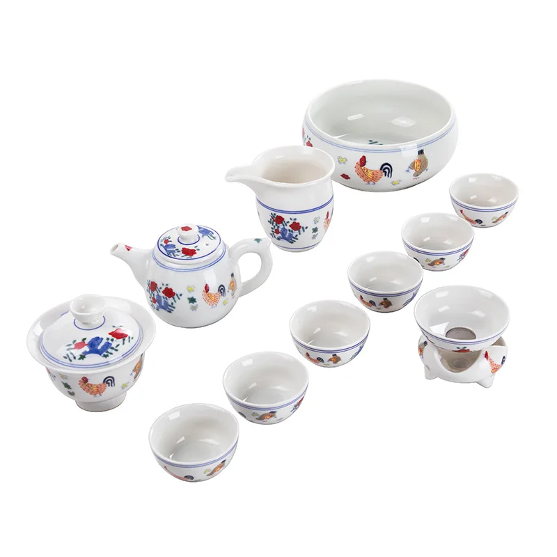 

Tea Cup with Lid Single Retro Color