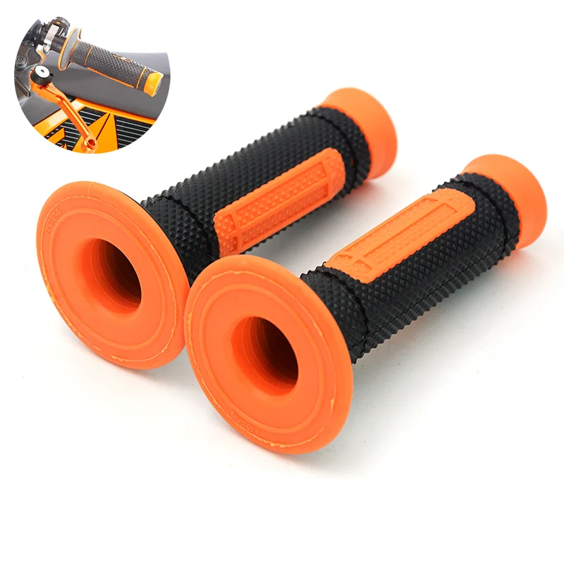 7/8" 22mm Universal Rubber Motorcycle Anti Skid Handlebar Motocross