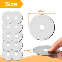 JAY HOME A413 45mm Rotary Cutter Blades for Quilting, Sewing & Fabric Cutting - Image 5